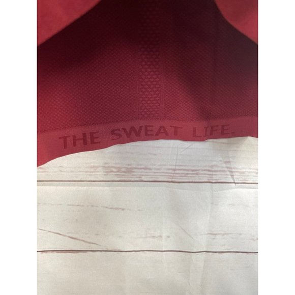 Short Sleeve Compression Athletic Top 0/XS Red - Picture 3 of 7